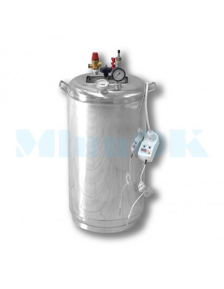 Автоклав ГУД-40 electro нержавійка Укрпромтех - фото