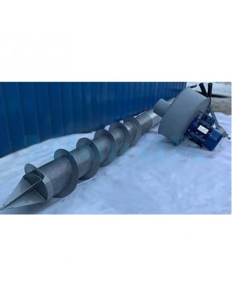 Аэратор зерна АЗ-140-3 длина копья 3,0 м (Зерновентилятор) - фото