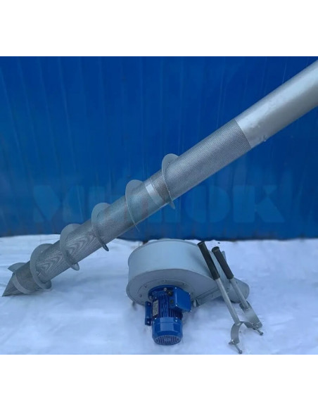 Аэратор зерна АЗ-140-3 длина копья 3,0 м (Зерновентилятор) - фото