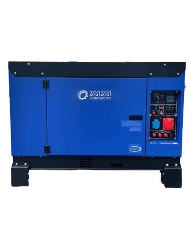 Генератор безшумний дизельний ТАТА JM8000TD 5.0/5.5KW (однофазний, зі свічкою розжарення) - фото 1