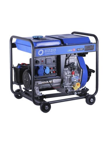 Генератор дизельний ТАТА JM6500X(E) 4.5/5.0KW (однофазний, зі свічкою розжарення) - фото 1