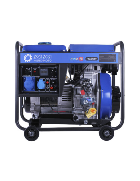 Генератор дизельний ТАТА JM6500X(E) 4.5/5.0KW (однофазний, зі свічкою розжарення) - фото