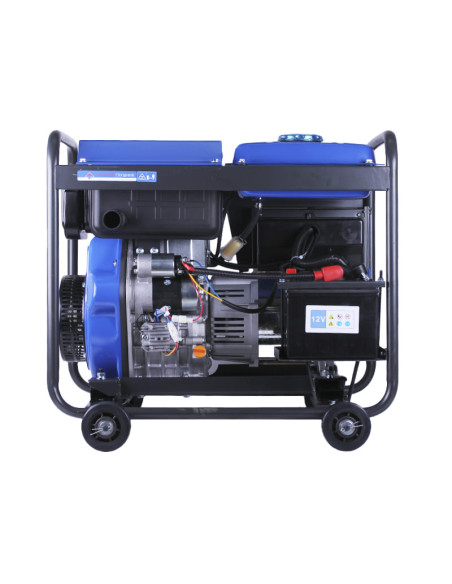 Генератор дизельний ТАТА JM6500X(E) 4.5/5.0KW (однофазний, зі свічкою розжарення) - фото