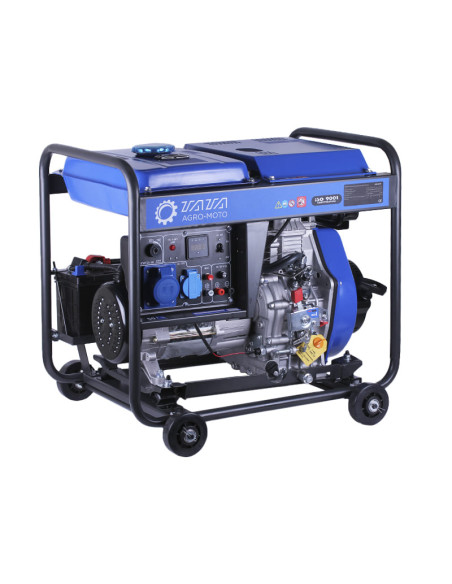 Генератор дизельний ТАТА JM8500X(E) 6.0/6.5KW (однофазний, зі свічкою розжарення) - фото
