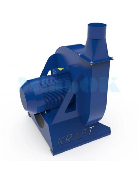 Зернодробилка молотковая KRAFT-7 (7,5 кВт, 700 кг в час) - фото