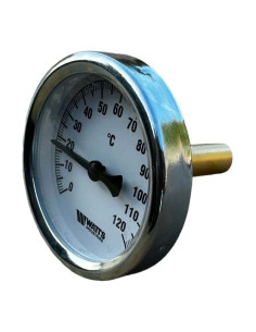 Біметалевий термометр для автоклава WATTS 120°C Троян - фото