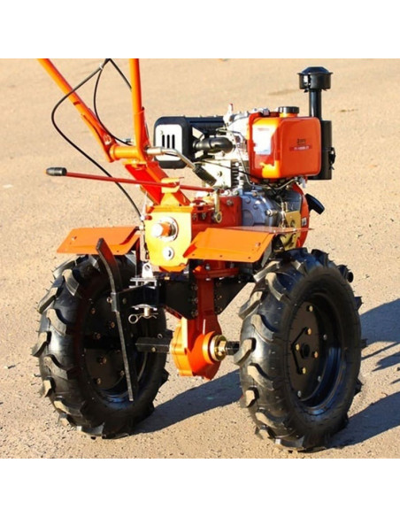 Мотоблок TT-1100B-ZX с дизельным двигателем 5.00×12 ТАТА - фото
