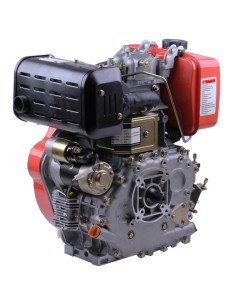 Двигун 186FE - дизель (під шліци діаметр 25 мм) (9 к.с.) з електростартером - ТТ - фото 2