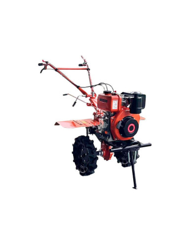 Мотоблок TT-1100A-ZX (редуктор) с дизельным двигателем 178F (6 л.с.) 4,00х8 ТАТА - фото 1
