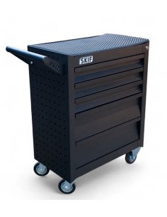 Візок інструментальний СКІФ 24″ Black 620 мм 5 ящиків - фото