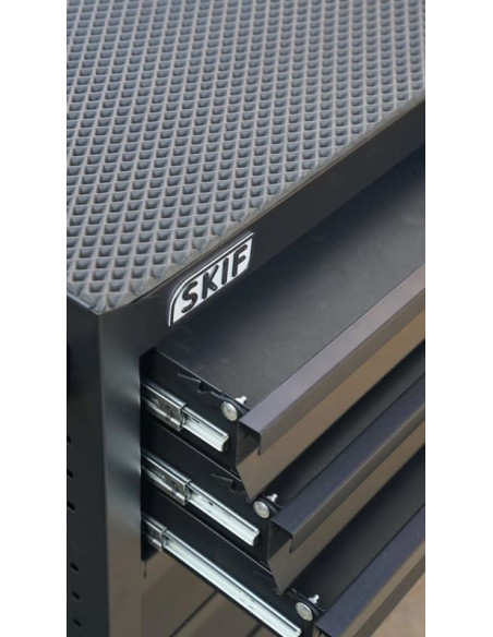 Тележка инструментальная СКИФ 24″ Black 620 мм 5 ящиков - фото